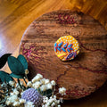 Sunshine Batik Brooch
